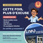 Visuel Lunéo Opticiens pour un examen de vue sans rendez-vous gratuit à Varennes-Vauzelles proche de Nevers