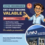 Vérification de validité d’ordonnance lunettes chez votre opticien proche de Nevers LUNÉO Opticiens